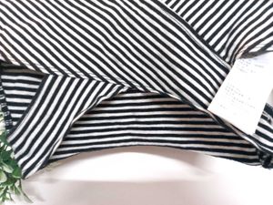 Hollister Striped Wrap Top