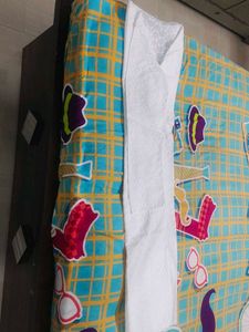 Festive Wear Long White Kurta