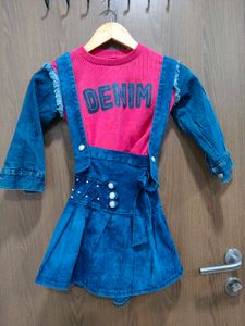 Dungree Skirt And Top