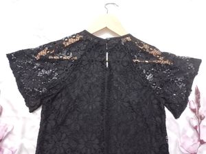 Black Lace Top