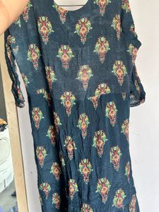 Embroidered Sequins Work Floor Length Gown