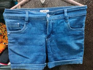 Denim Blue Shorts