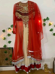 Ethenic Red Grown❤️ For Festive Occasion