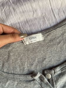Korean Grey Top🩶