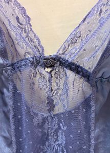 Beautiful Lace &amp; Satin Bodysuit