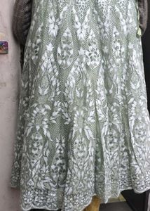 Green Colour Lehenga