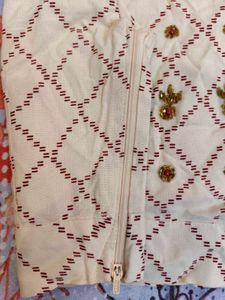 Embroidered Sleeveless Top