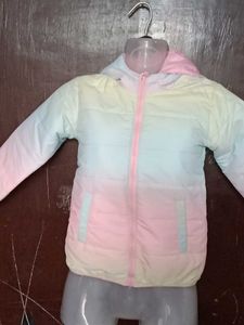 Rainbow Padded Jacket only under thora dag laga h