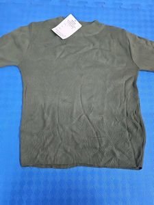 Olive Green Knit Top