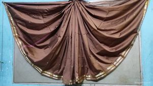 Brown Silk Saree
