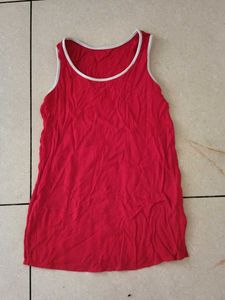 New Red Tank Top - Casual Style