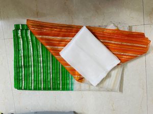 Tricolor Saree For Sale
