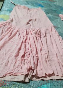 Peach Beautiful Sharara