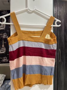 Strips Multicoloured Top