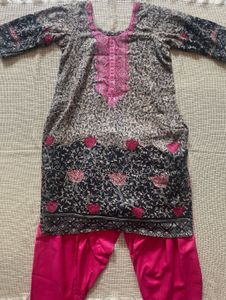 Semi Woolen Salwaar Suit