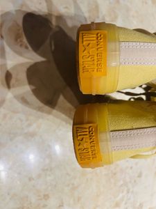 Brand New Mustard Converse