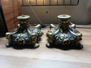Regency Claw Foot Lamp Base Number 8059 Pair Of 2