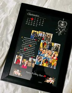 Personalized Birthday Photo Collage Frame
