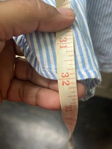 Blue White Strip Shirt For Women