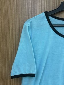 Alien Graphic Print Tee - Light Blue