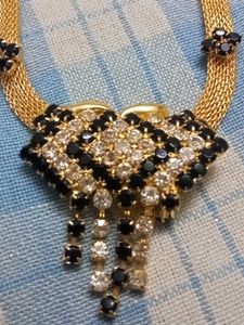 Jewellery Set With 2 Gold Plated Earring