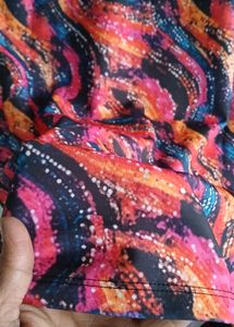 ✨️Abstract Print Fancy Dress For Girls 👌