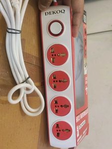 Extention Board 4 Sockets 1 Switch 6Amp