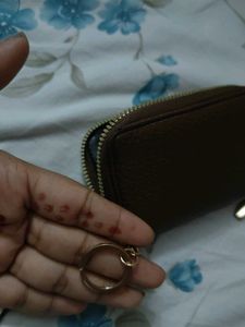 Brown Wallet From Miniso