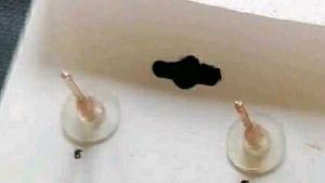 Pink Teardrop Dangle Earrings