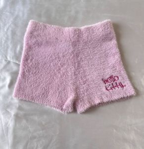 Forever21 Hello Kitty Pink Fur Shorts