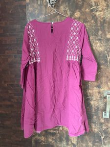 Magenta Kurta Pair