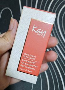 Kay Beauty Matte Drama Lipstick Shade - Backstage