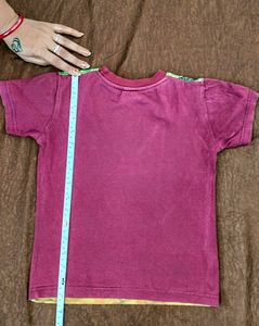 This Is A T-shirt With Print Of Shri Krishna