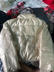 Beige Puffer Jacket