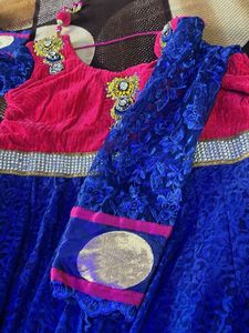 Elegant Anarkali Gown Set