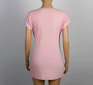 Cute Pink Striped Tee
