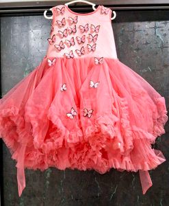 Butterfly Themed Party Frock