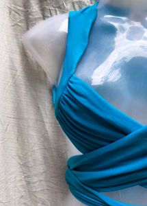 SEXIEST BLUE CROP TOP