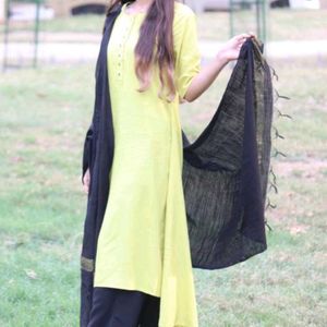 Elegant Yellow Kurta