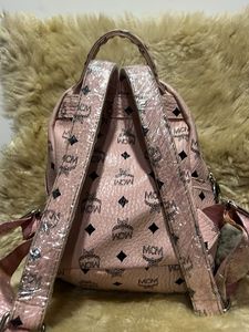 MCM Studded Leather Backpack Ki