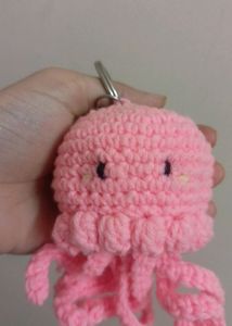 Crochet Octopus Keychain Or Toy