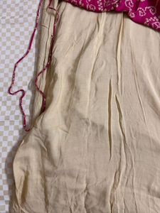 Bandhani Print - Side Knot Style Kurta