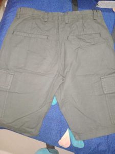 Reslag Men Mid-rise Cotton Cargo Shorts