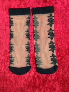 Floral Patterned Socks