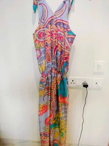 Paisley Print Jumpsuit Just Used Once