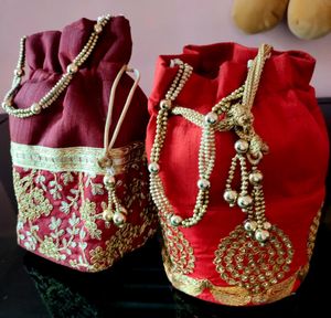 Heeramandi Potli Bag combo offer/New With Tag