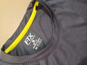 Gray Active Gear T-Shirt, L Size