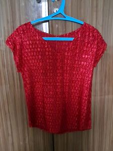 Shimmery Party Wear Stretchable Top