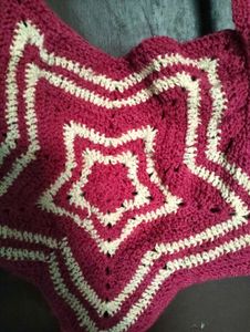 Star Crochet Shoulder Bag