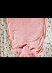Crop top in pink color
